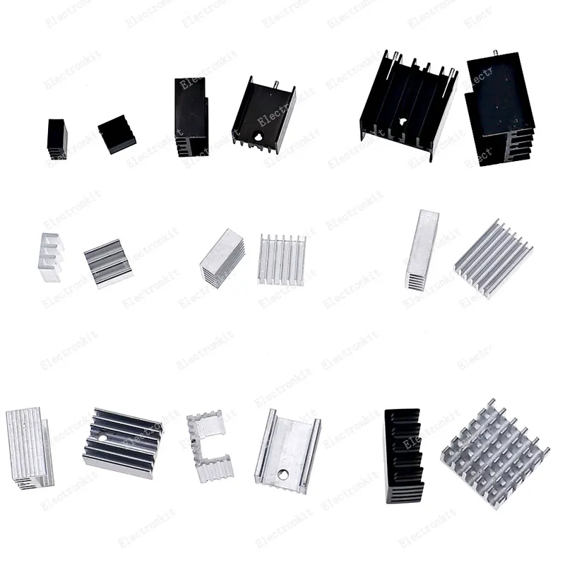 Pi Cooler - 33 pièces Kit de dissipateur thermique