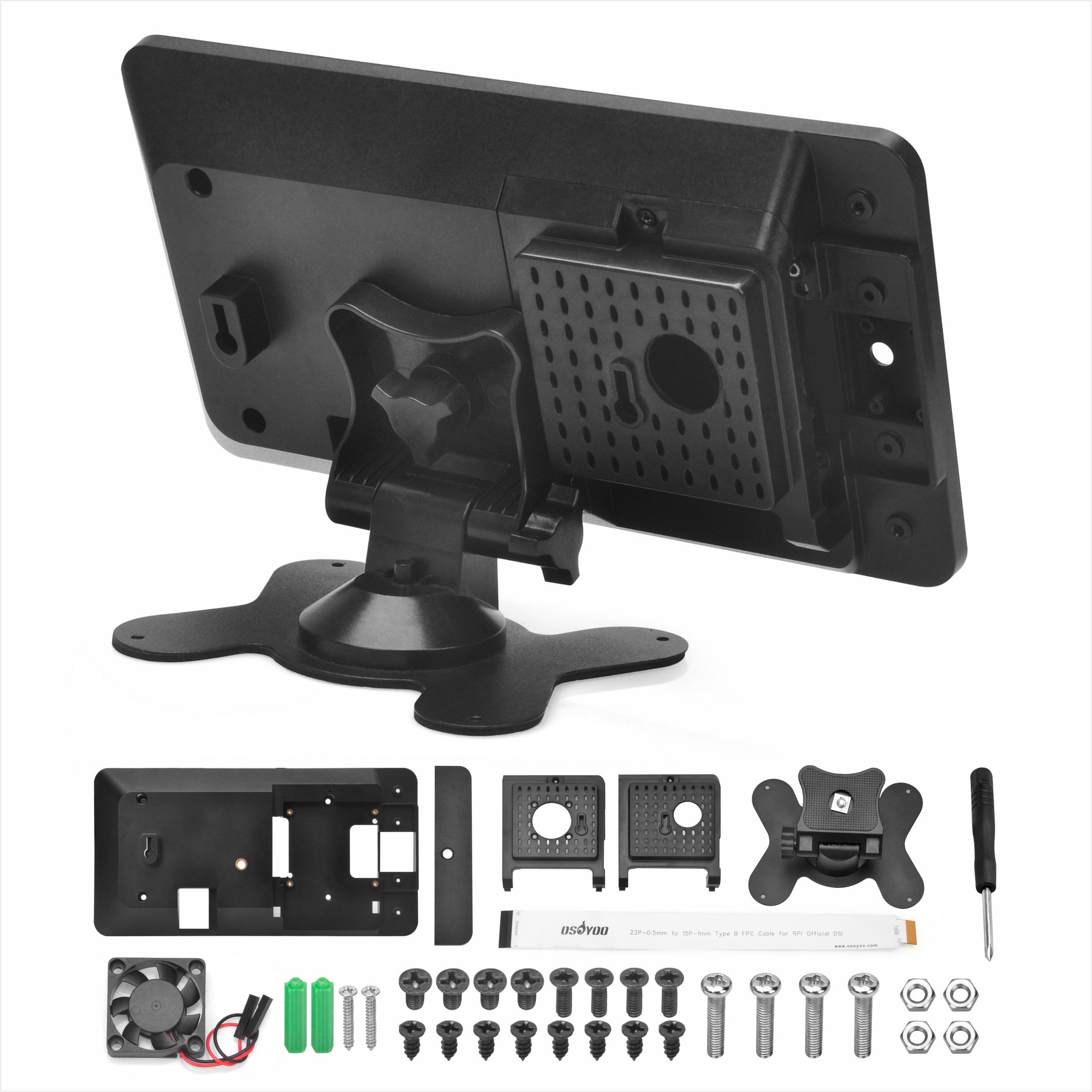 Pi 5 Case - Étui OSOYOO PiStudio pour Raspberry Pi