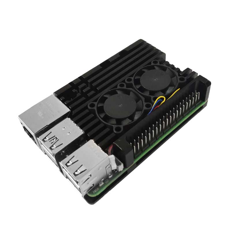 Pi 5 Case - Boîtier métallique en aluminium Raspberry Pi