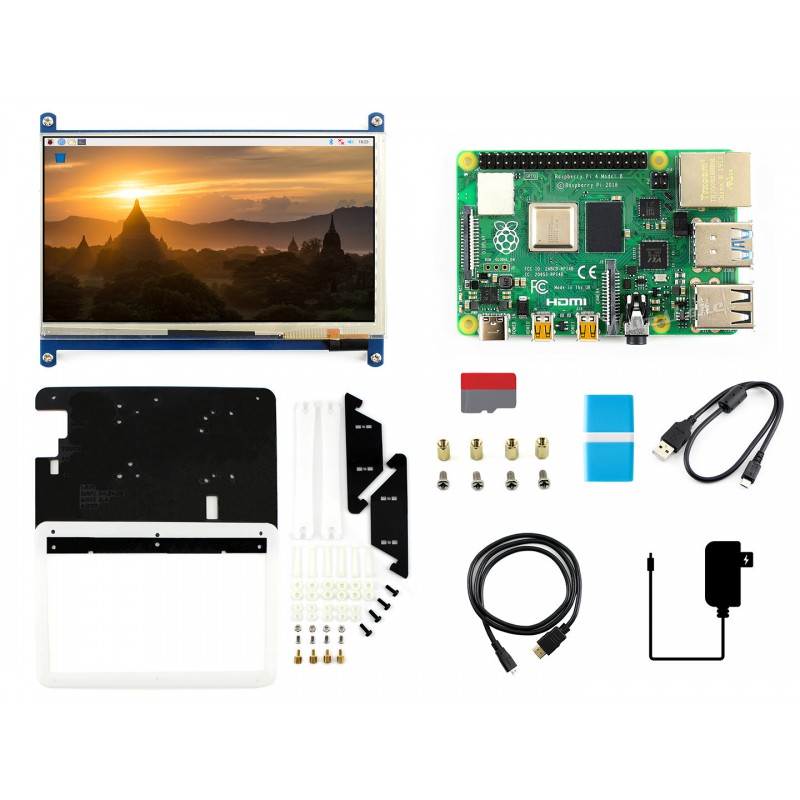 Pi 4 Case - Kit d'affichage Raspberry Pi 4 Modèle