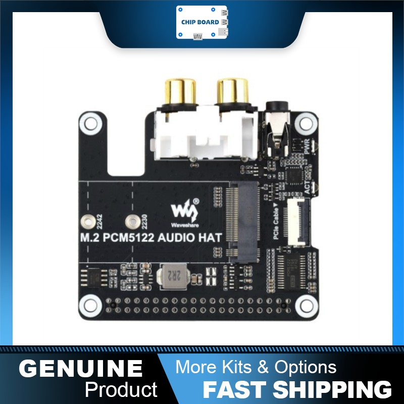 Raspberry Pi 5 - Adaptateur Waveshare PCIe vers M.2 pour