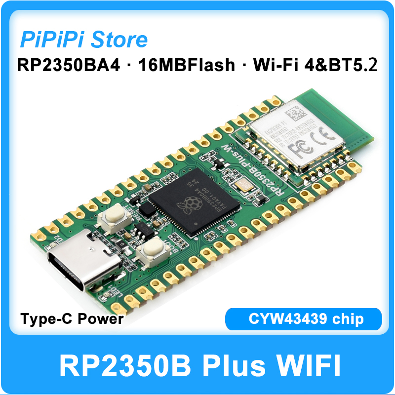 Raspberry Pi Kit - Carte de développement RP2350B Plus W
