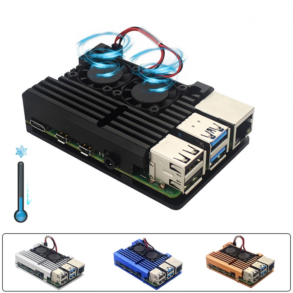 Boîtier en aluminium pour Rasp - Pi 4 Case avis et prix