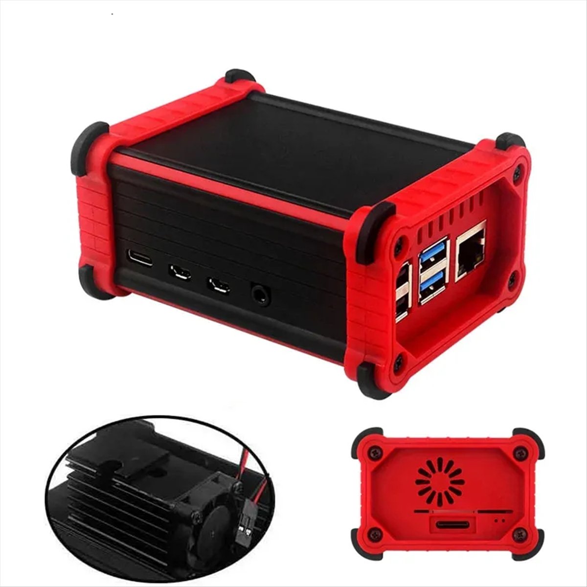 T1032C-Boîtier en aluminium po - Pi 4 Case avis et prix
