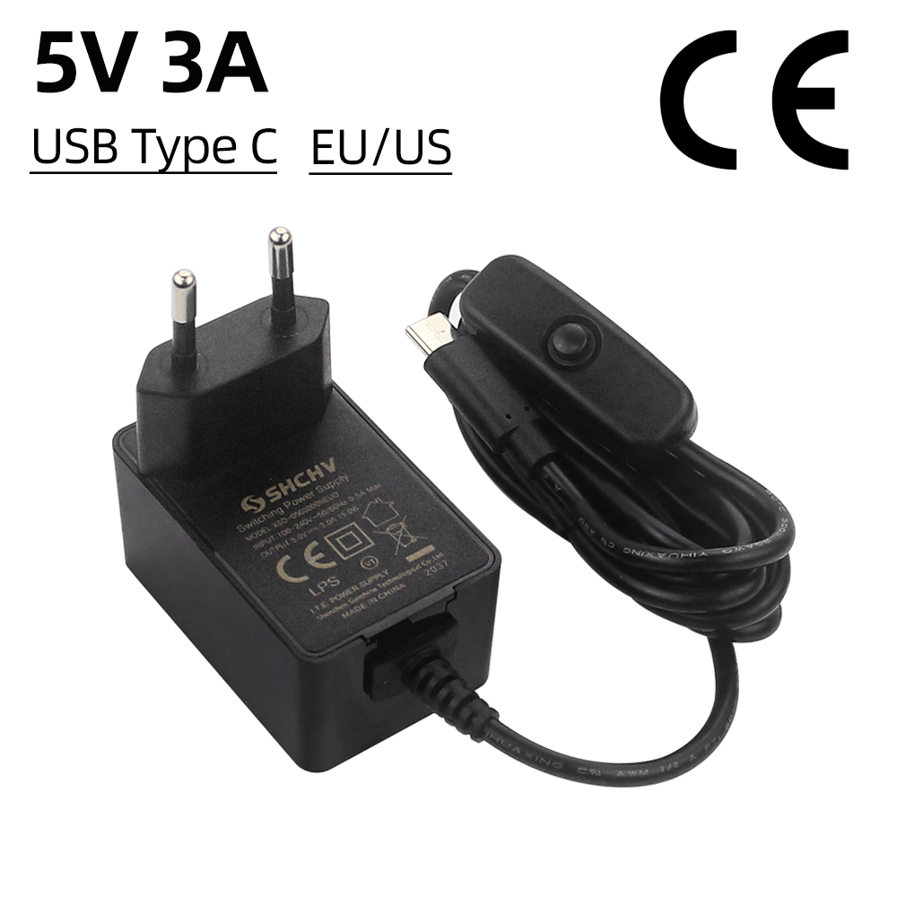Raspberry Pi 5V 3A alimentatio - Pi Power Supply avis et prix