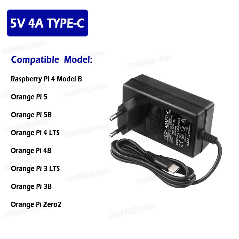 Chargeur USB C 5V 4A pour Rasp - Pi Power Supply avis et prix