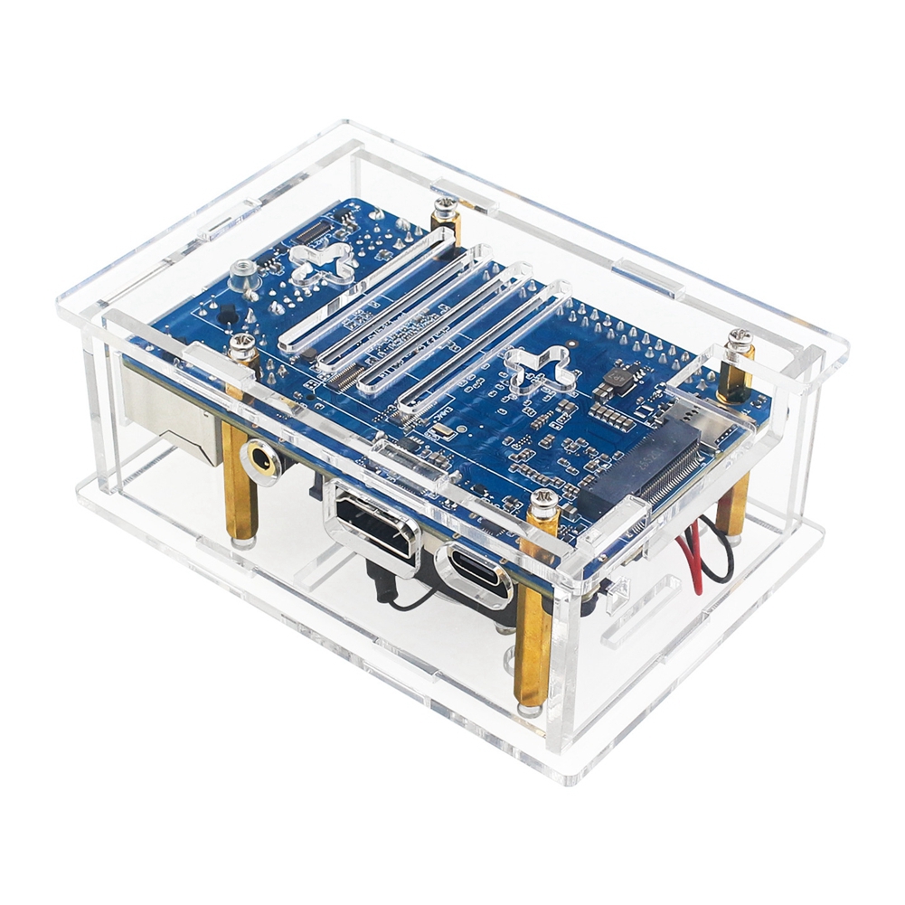 Boîtier en acrylique ABFN avec - Pi 4 Case avis et prix