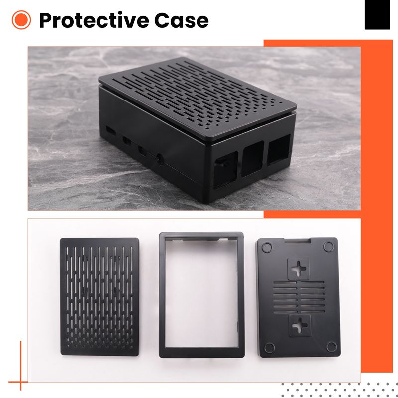 Boîtier de qualité supérieure  - Pi 4 Case avis et prix