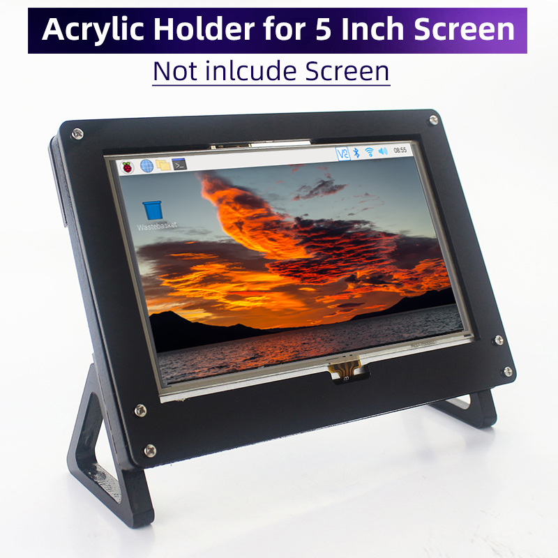 Support en acrylique pour écra - Pi 5 Case avis et prix