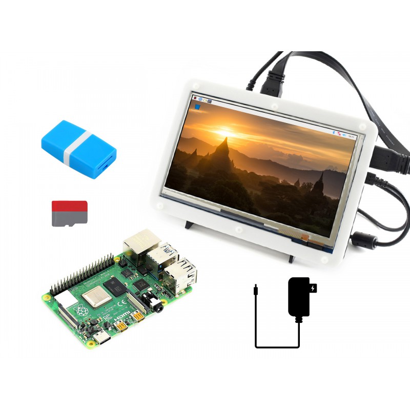 Kit d'affichage Raspberry Pi 4 - Pi 4 Case avis et prix