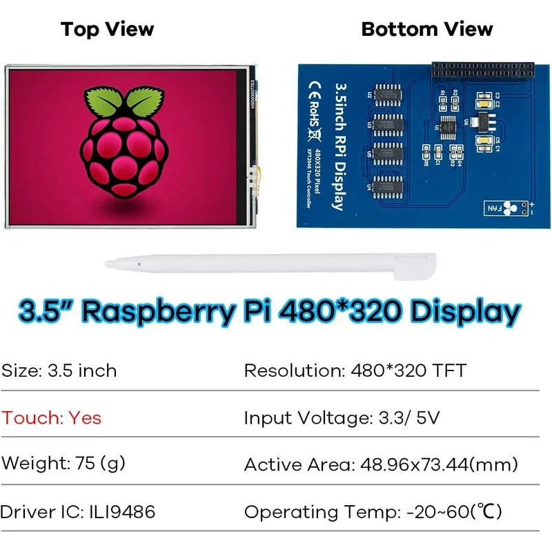 Module d'affichage Raspberry P - Pi Display avis et prix