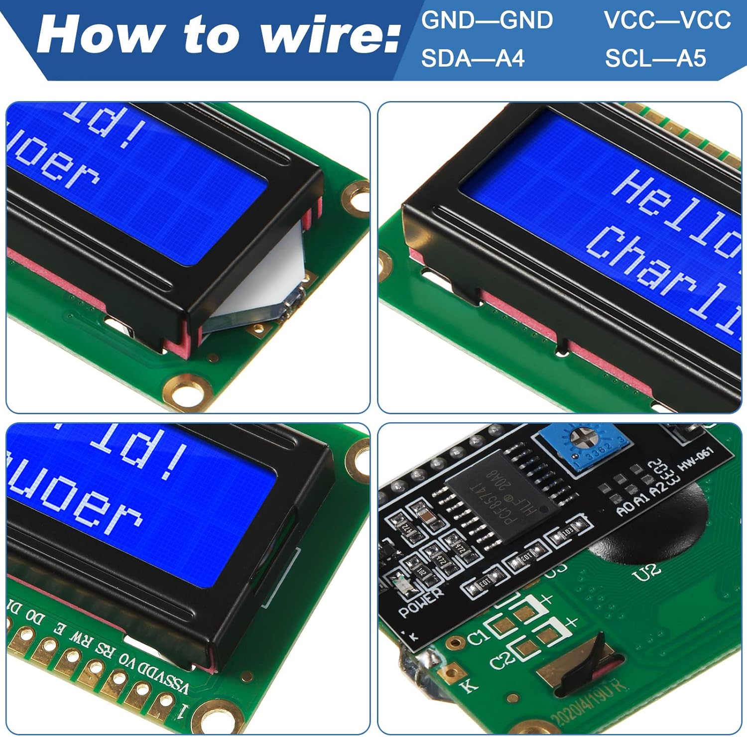 1 ensemble de module LCD 1602  - Pi Display avis et prix