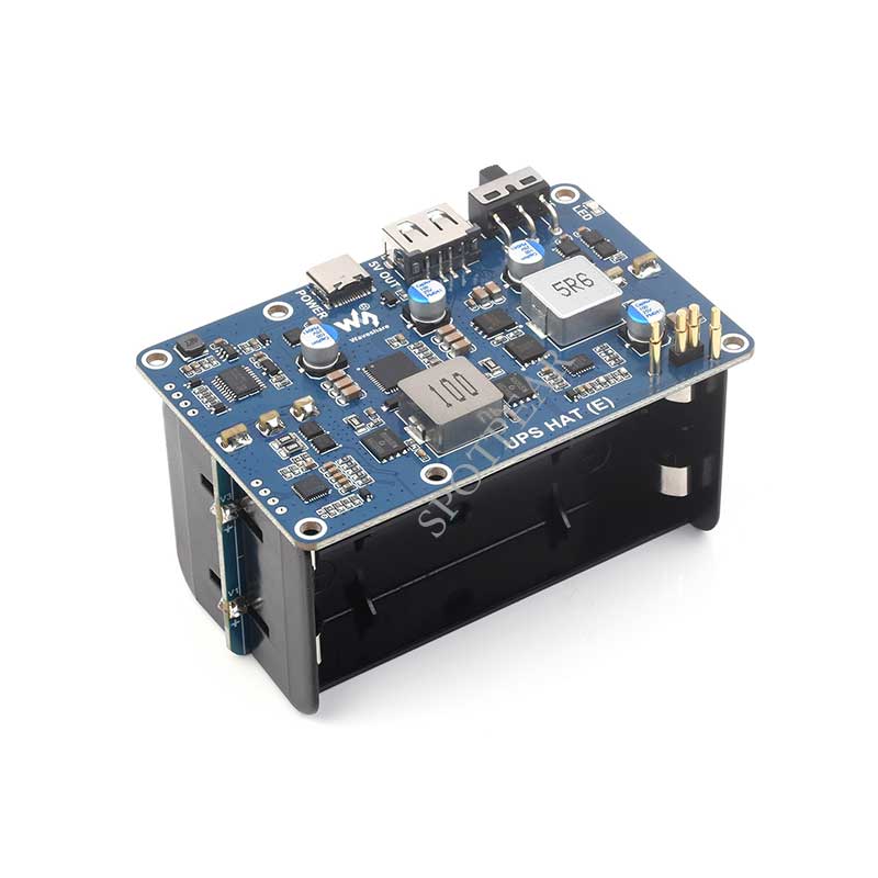 Raspberry Pi 5 UPS HAT E 4 por - Pi Power Supply avis et prix